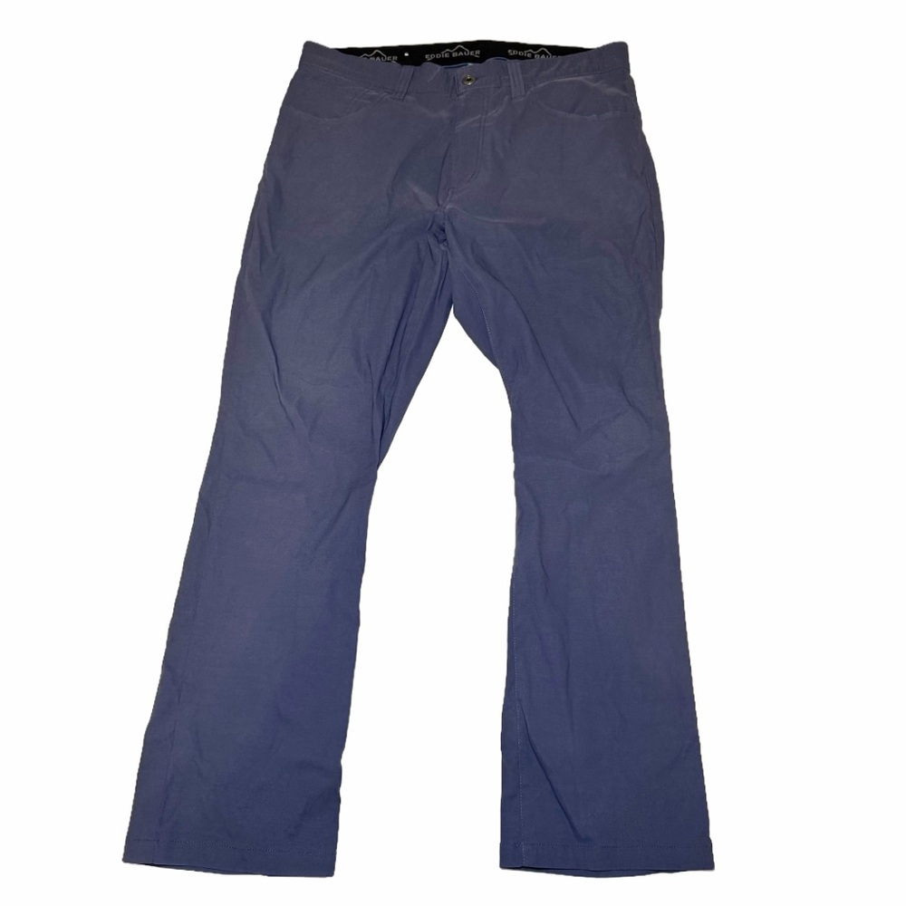 Eddie Bauer Performance Pants Men's Size 34x30 Navy Blue - Stretch- Outdoor